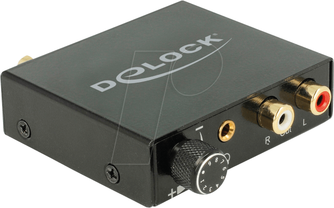 DELOCK 63972 - Konverter Audio Digital > Analog HD mit Kopfhörerverstärker