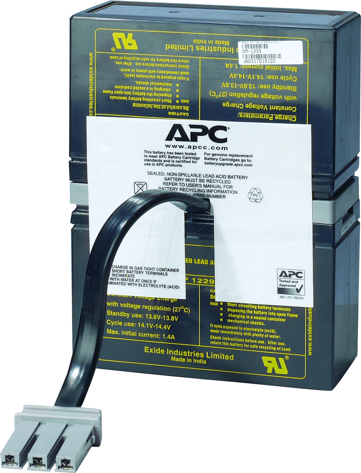 APC ORI RBC32 - RBC32 - original APC Ersatzbatterie