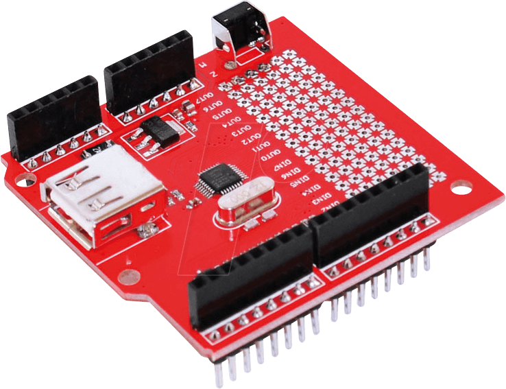 ARD SHD USB ADK1 - Arduino Shield - USB-Host kompatibel mit Google Android ADK