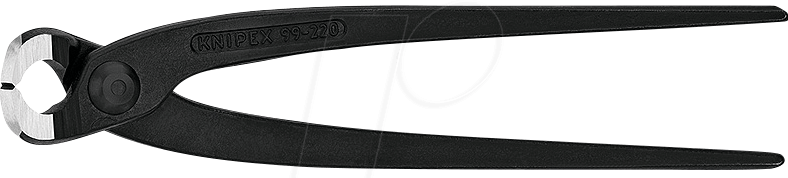 KN 99 00 220 K12 - Monierzange, Rabitz- oder Flechterzange, 220 mm