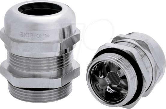 Thumbnail - LAPP 53112670 - Kabelverschraubung, M 50 x 1,5, Ø 27 - 35 mm, silber, IP68