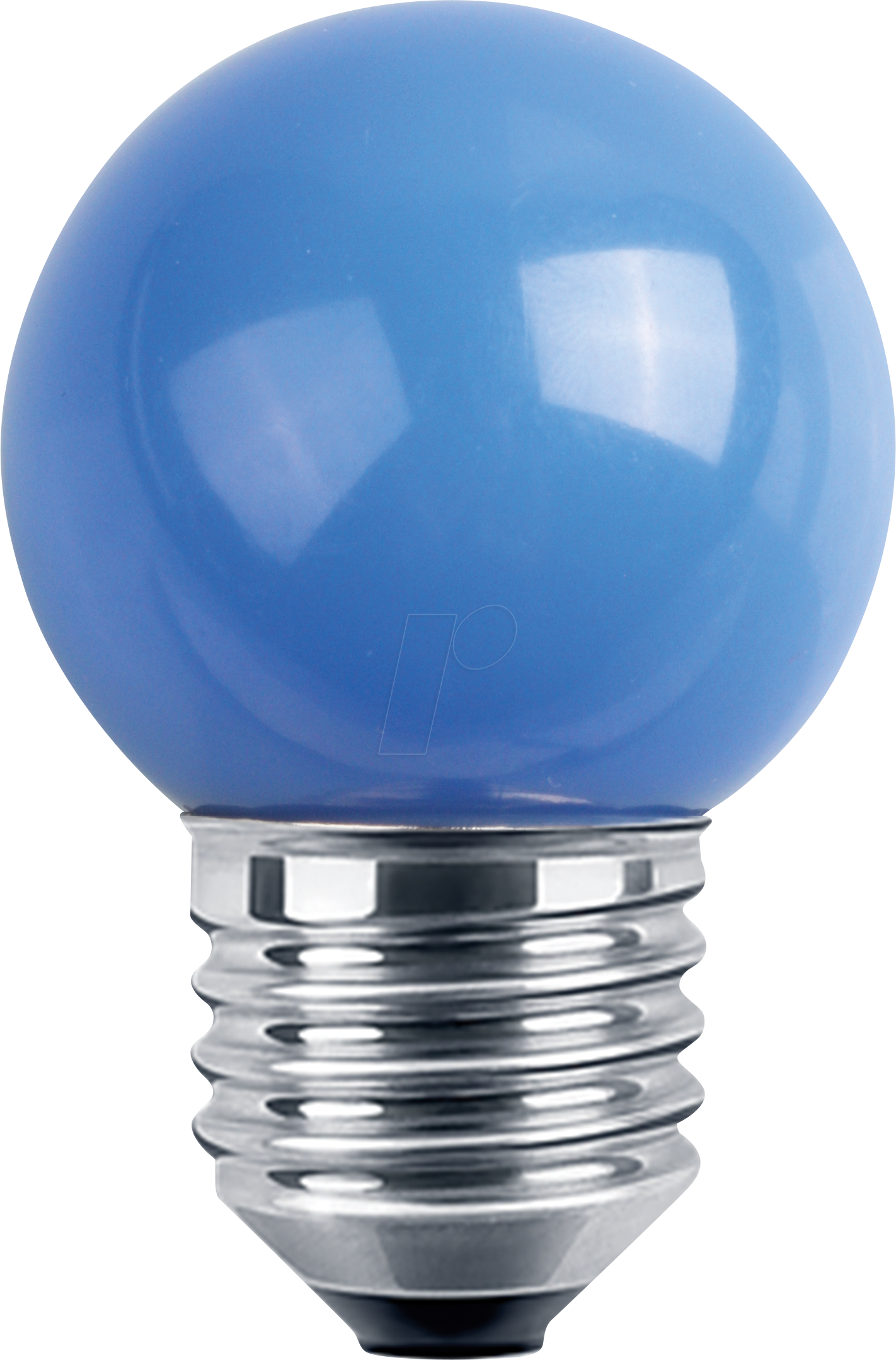 Thumbnail - BLULAXA 48250 - LED Deko Lampe G45 E27 1W blau IP44
