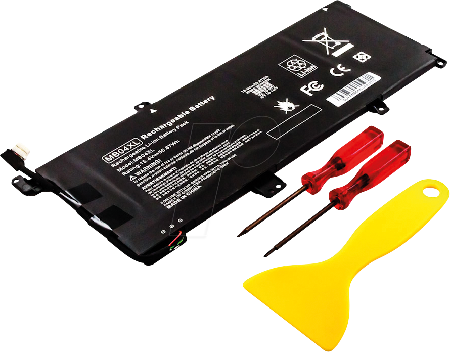 AKKU 54037 - Notebook-Akku für HP, Li-Po, 3600 mAh