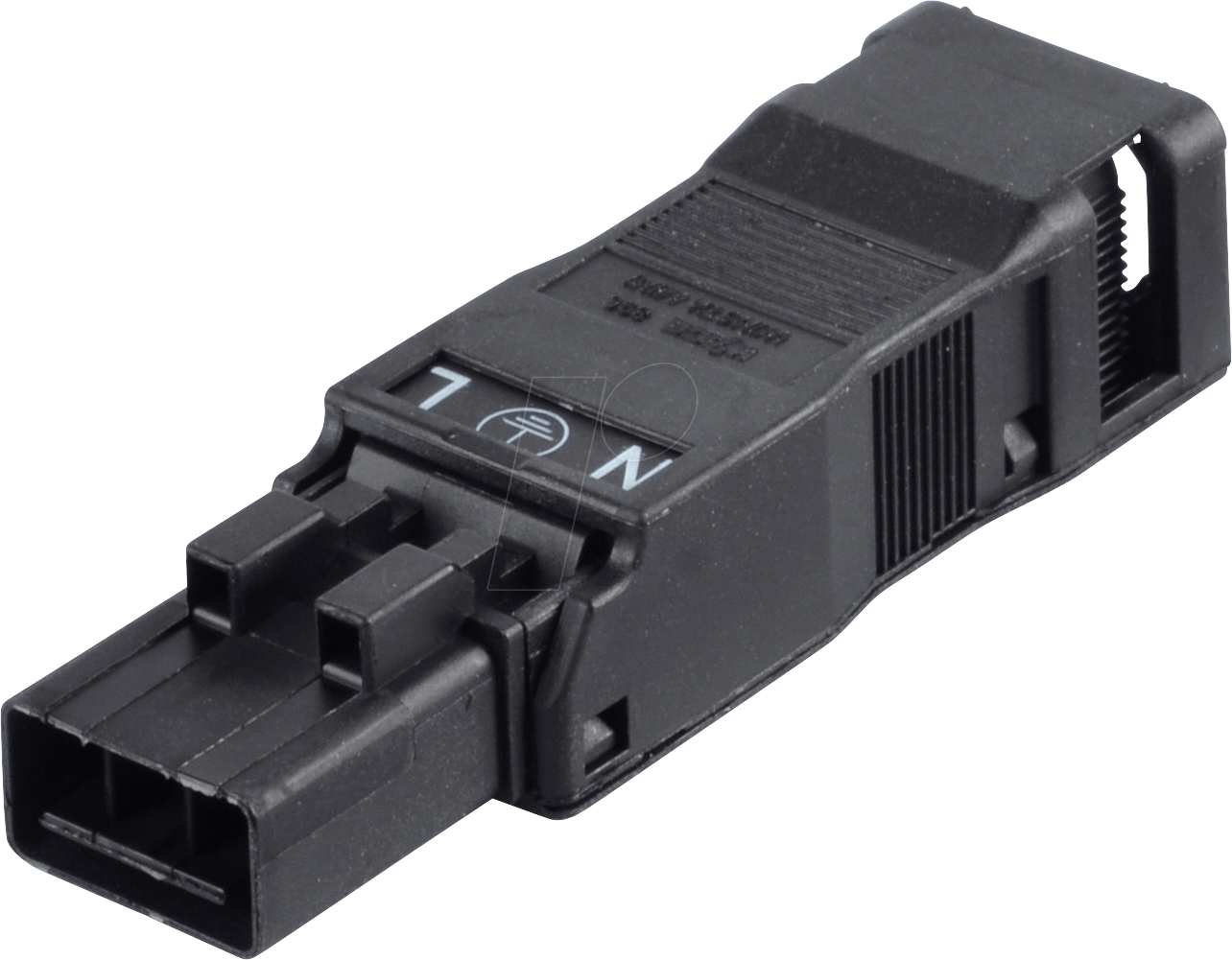 WAGO 890-113 - WINSTA® MINI, Stecker 3-pol, mit Zugentlastungsgehäuse