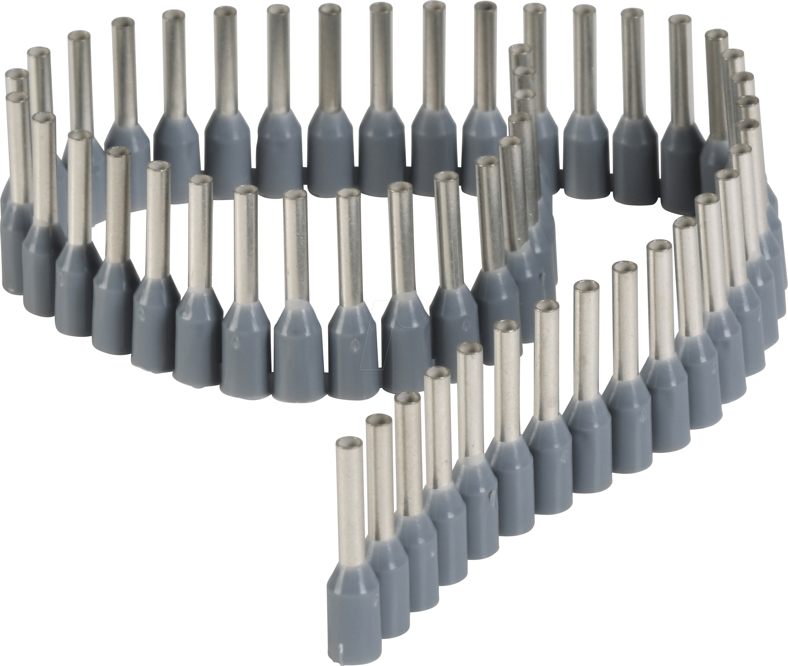 AEH ST 0,75 GR - Aderendhülsen - Streifen, 0,75 mm², grau, 50 Stk