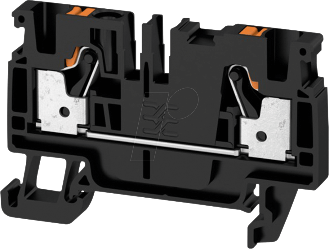 A2C 4 BK - Durchgangsklemme Klippon® Connect, A-Serie schwarz