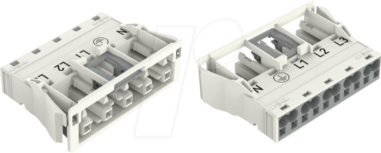 WAGO 770-725 - WINSTA® MIDI, Buchse 5-pol, Snap-In