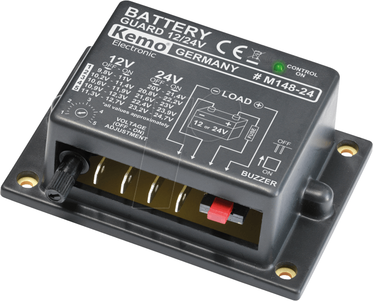 M 148-24 - KFZ - Batteriewächter, Modul 148-24, 12/24V
