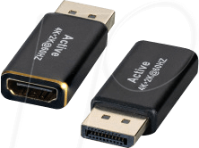 EFB EB484-4K30 - DisplayPort Adapter, DP Stecker auf HDMI Buchse