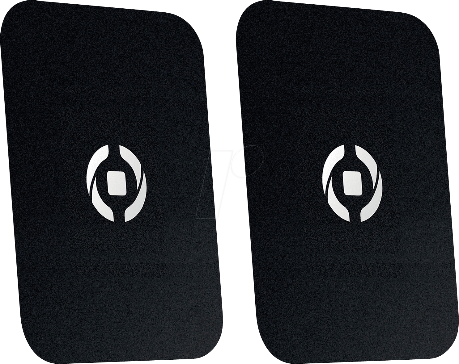 GHOSTPLATE01BK - Metallplatten für GHOST-Serie, 2er Set