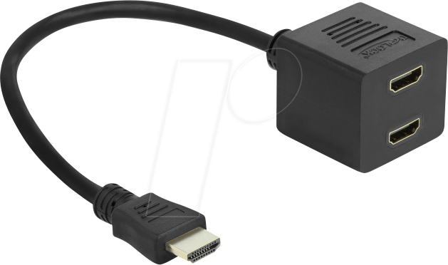 DELOCK 65226 - HDMI-Splitter, 1x2-Port, 1080p, 0,3 m