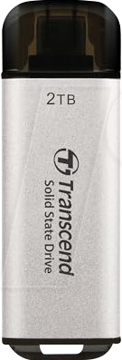 TS2TESD300S - Transcend Portable SSD silber 2TB