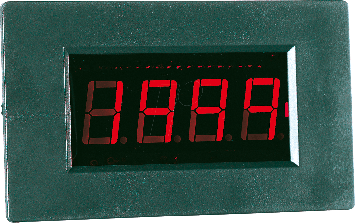 LDP 240 - LED-Einbaumodul, 3-1/2 stellig, 14mm, grün