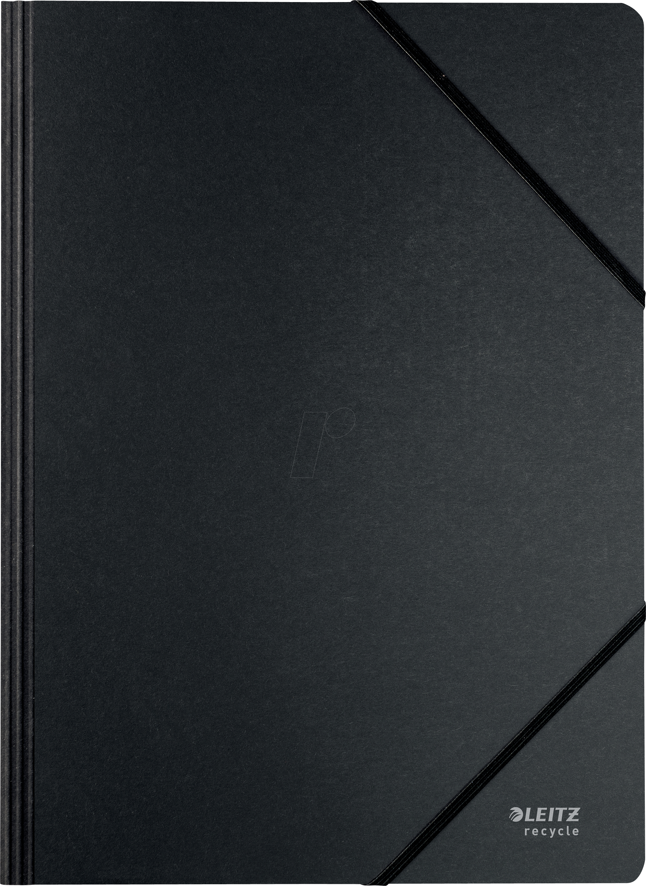 LEITZ 39080095 - Eckspannmappe, A4, Recycle, schwarz