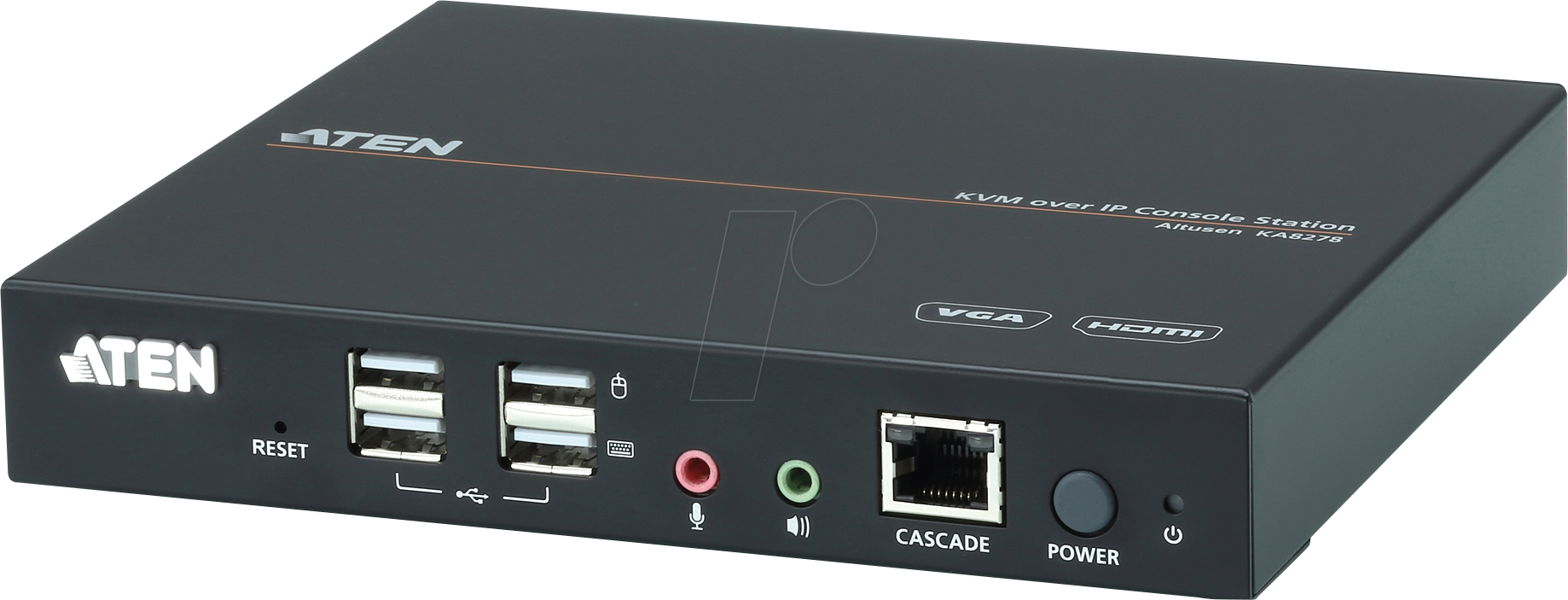 ATEN KA8278 - KVM Over IP Konsolenstation, HDMI, VGA, USB, Audio