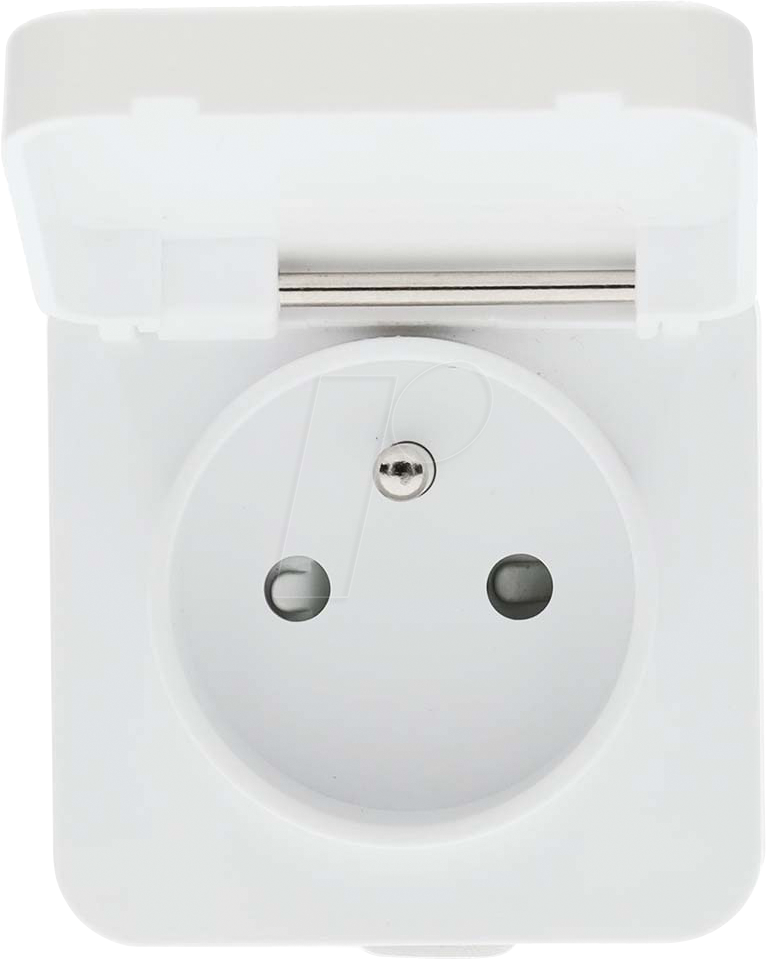 N ZBPO130EWT - Schaltbare ZigBee Steckdose, Outdoor, FR-Version