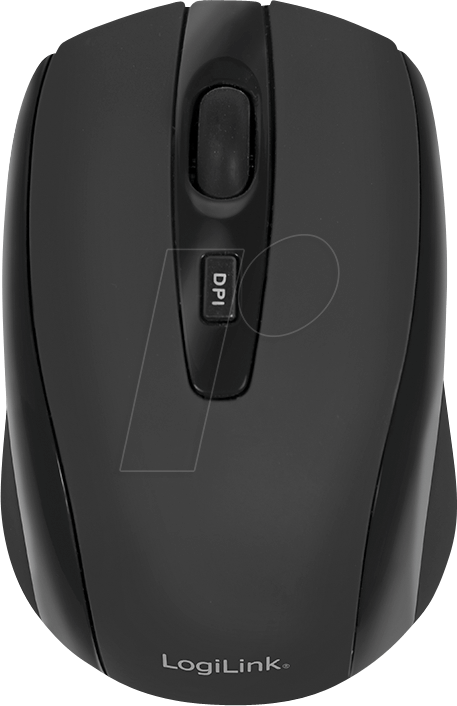 LOGILINK ID0031 - Maus (Mouse), Funk, optisch, schwarz