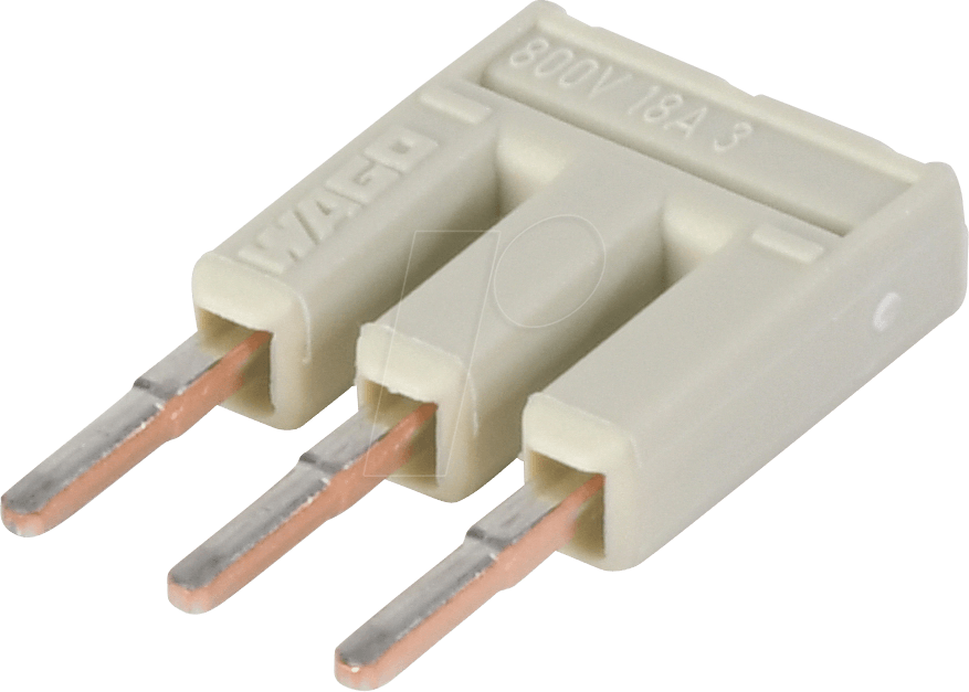 WAGO 2001-403 - Kammbrücker, 3-fach, für WAGO 2001