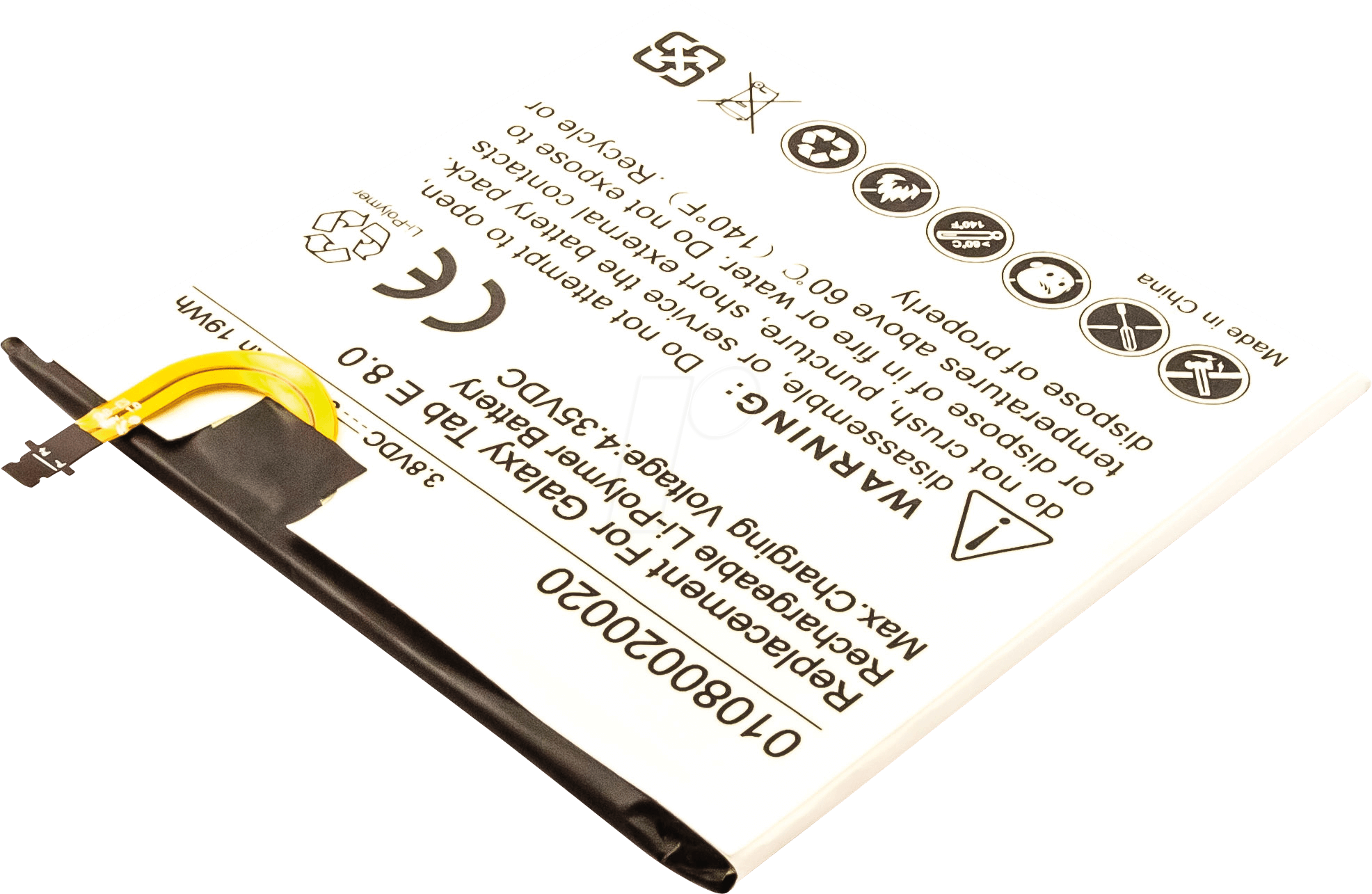 Thumbnail - AKKU 30891 - Tablet-Akku für Samsung-Geräte, Li-Po, 5000 mAh