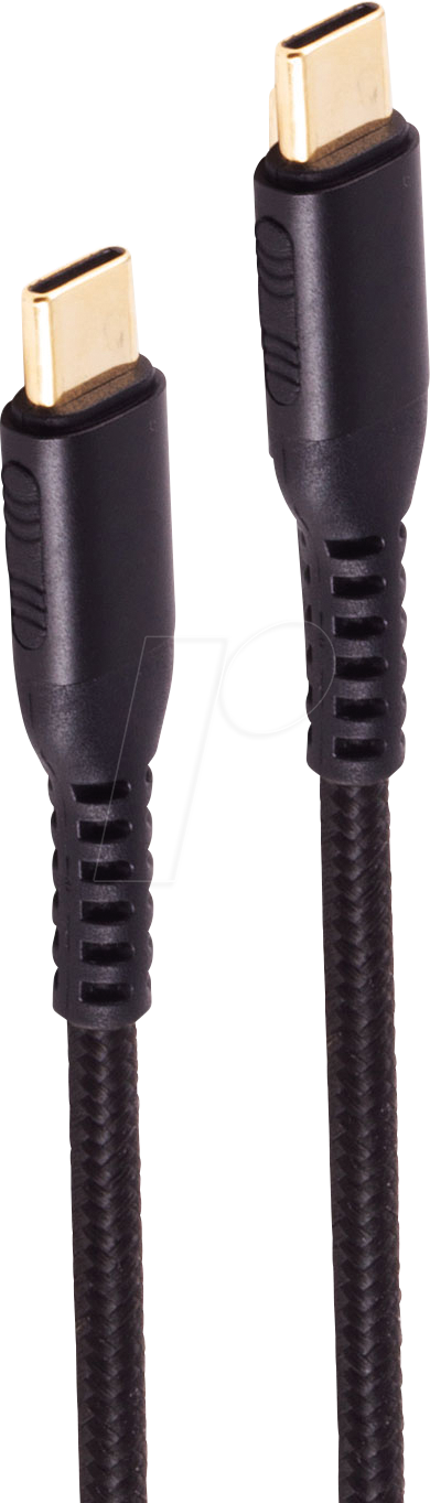 Thumbnail - SHVP BS20-76025 - Sync- & Ladekabel, USB-C, 100W, 1,0 m