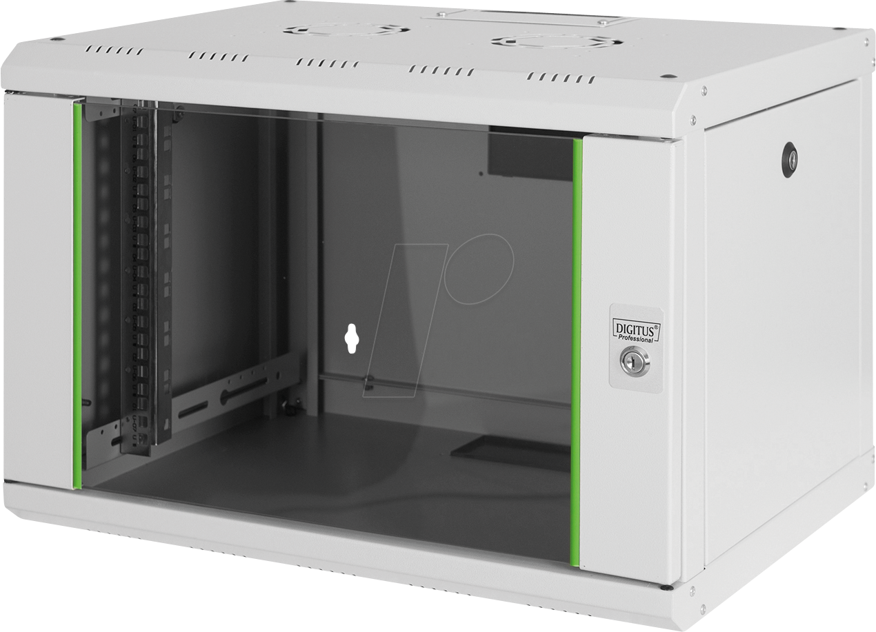 DIGITUS DN19 07U - 19'' Wandgehäuse, 7HE, 450mm Tiefe, grau