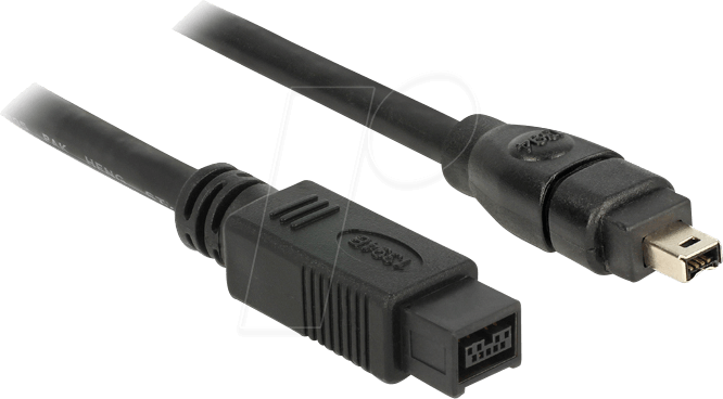 Thumbnail - DELOCK 82589 - Firewire B 9 Pin Stecker / 4 Pin Stecker 2,0 m