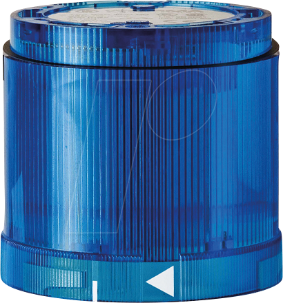 WERMA 843 560 55 - Signalelement, LED Blitzlicht, blau, 24 V DC, KombiSIGN 70