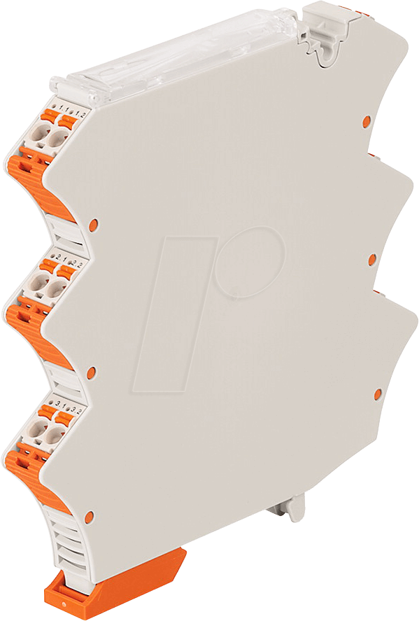 WAGO 2857-103 - Modulares Leergehäuse, 112 x 12,5 x 107 mm
