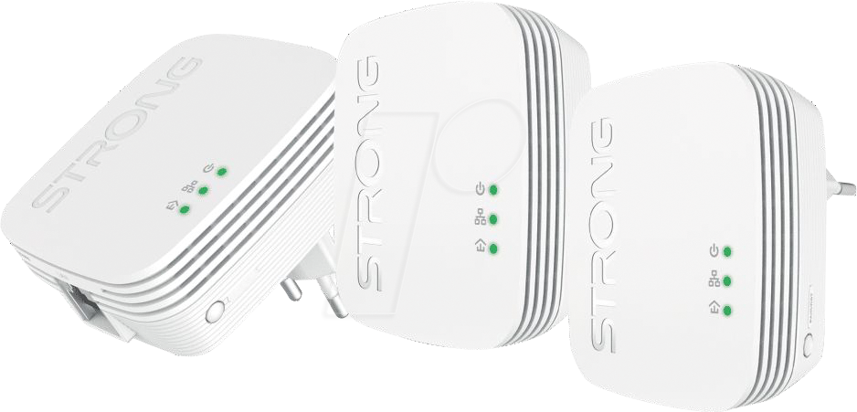 STRONG PL600TM - Powerline Kit (3 Geräte)