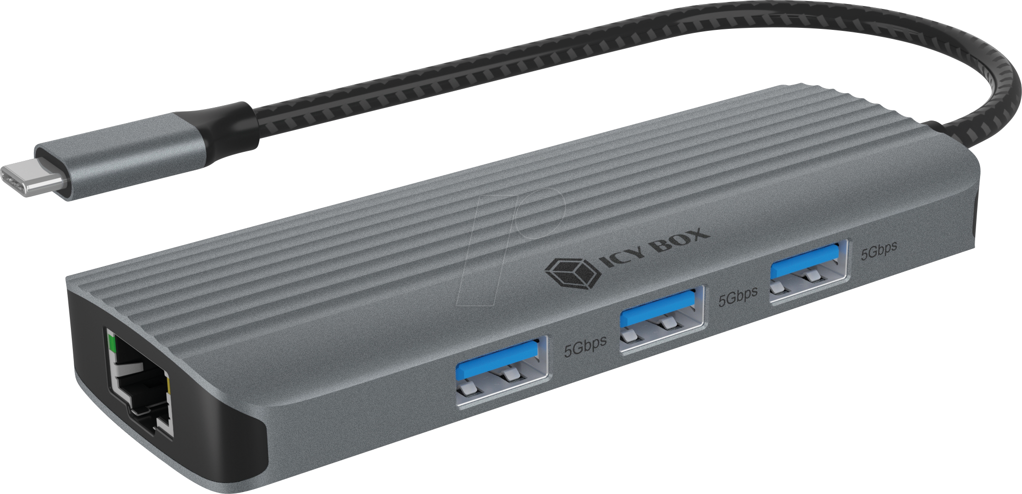 ICY IB-DK4034AC - Dockingstation/Port Replicator, USB Type-C, Laptop