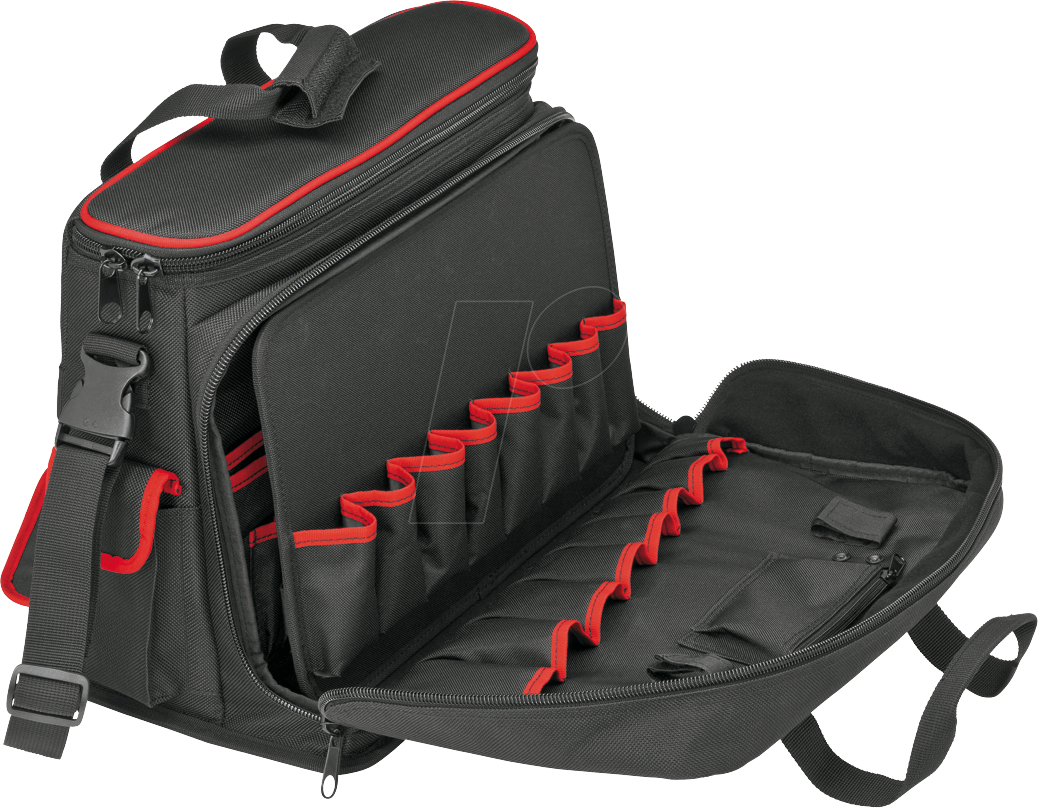 Thumbnail - KN 00 21 10 LE - Werkzeugtasche, mit Notebook-Fach, Polyester, 440x200x340 mm