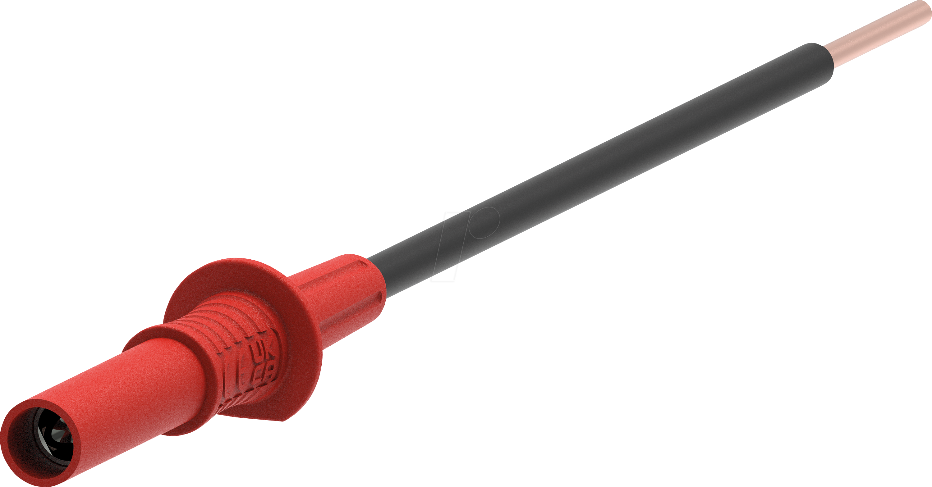 PJP ADABV140-R - Prüfadapter 1,7 mm, mit 4 mm Anschluss, rot, flexibel