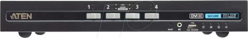 ATEN CS1188D4C - 8-Port Secure KVM Switch, USB, DVI, Card Reader