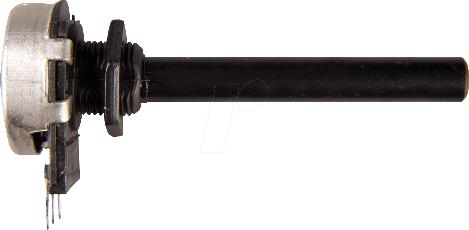 PO6M-LOG 470K - Drehpotentiometer, Mono, 470 kOhm, logarithmisch, 6 mm