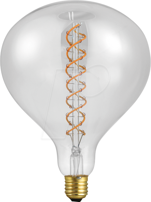 SCHI LX023911809 - LED-Lampe E27, 5,5 W, 380 lm, 2200 K, Filament, dimmbar