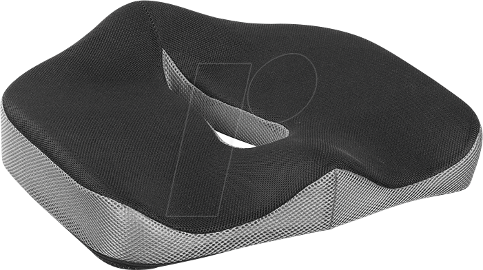 LOGILINK EO0088 - Logilink Orthopädisches Steißbein-Sitzkissen, schwarz