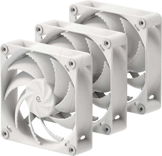 HAVN 13788 - HAVN H12 PWM Lüfter, 3er Pack, 120mm - weiß