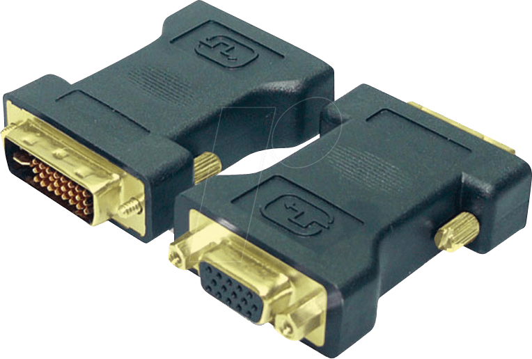 LOGILINK AD0001 - VGA Adapter, VGA Buchse auf DVI Stecker