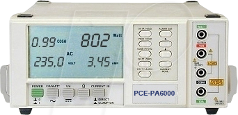 PCE PA6000 - Netzanalysator PCE-PA6000