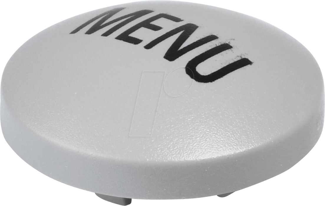 KAPPE 1ZCS GRME - Kappe Multimec 5, Ø14,3mm, gr, Symbol MENU