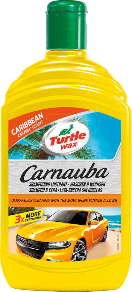 KFZ TURTLE 53335 - KFZ - Auto-Glanzshampoo, Carnaubawachs, 500 ml