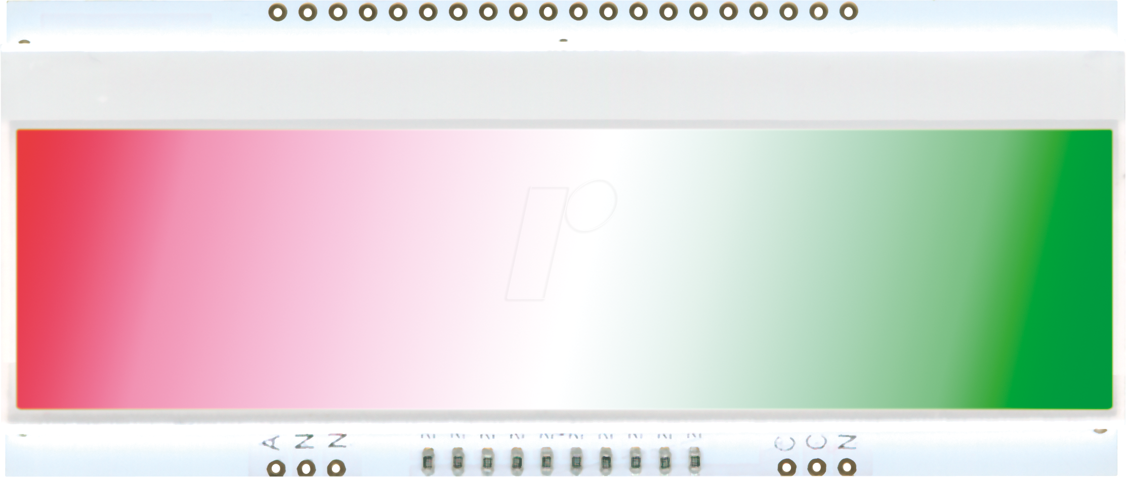 Thumbnail - EA LED94X40-ERW - LED-Beleuchtung DOGM240, 91x24,5 mm, grün, rot, weiß