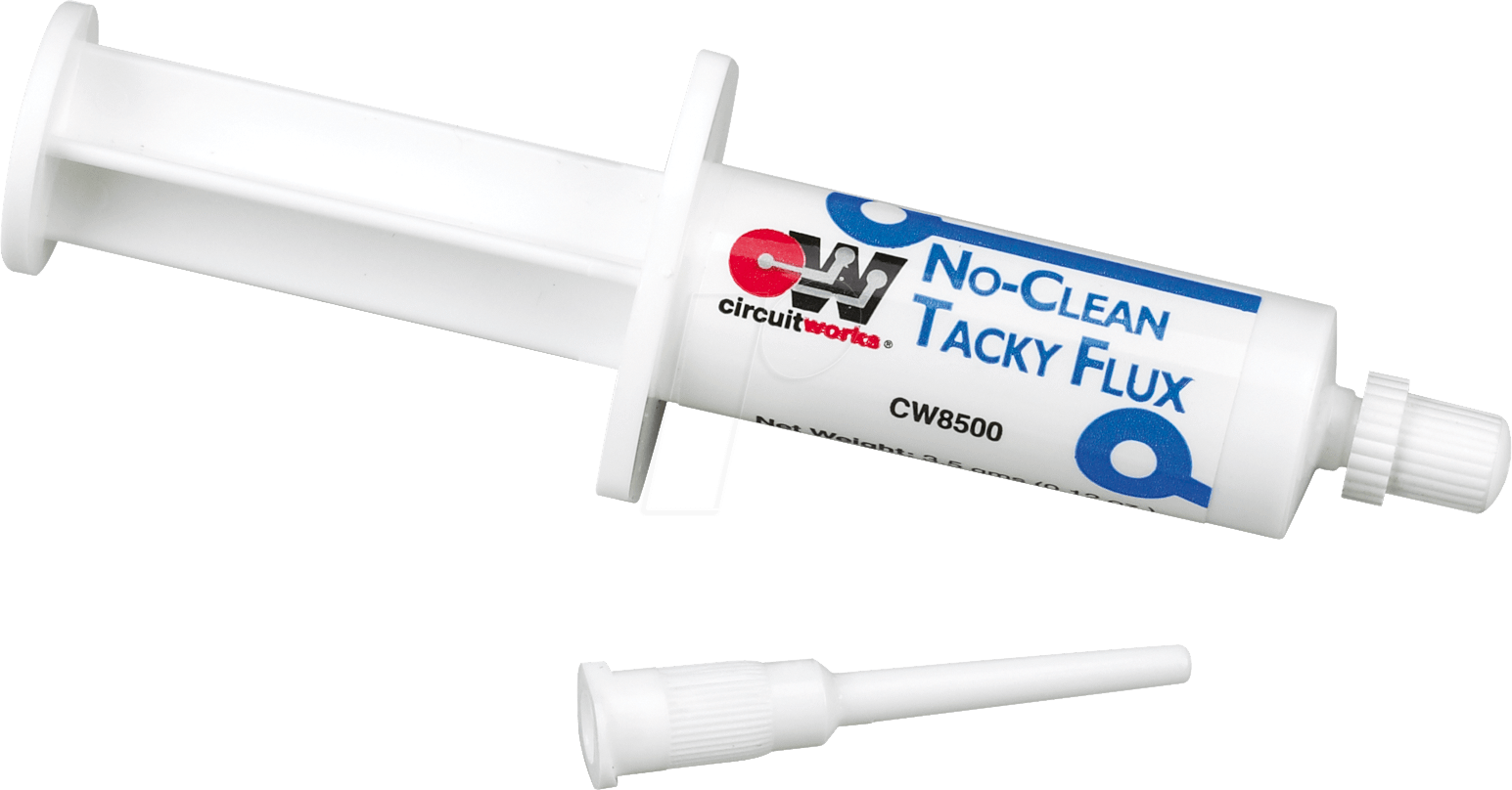 CHEM CW 8500 - Flussmittelgel, Tacky Flux, No-Clean, 3,5 gr