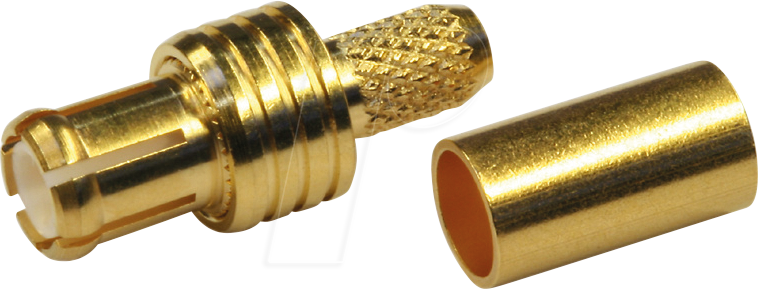 TG 100024977 - MCX-Crimpstecker für RG-316/U vergoldet