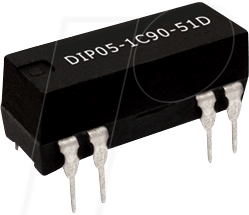 DIP 9051-D 24V - Reedrelais, DIL, 24 V, 1 Wechsler, 0,5 A, mit Diode