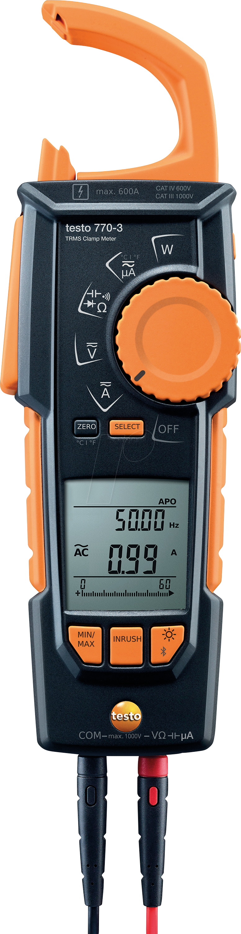 Thumbnail - TESTO 770-3 02 - Stromzange testo 770-3, Bluetooth®