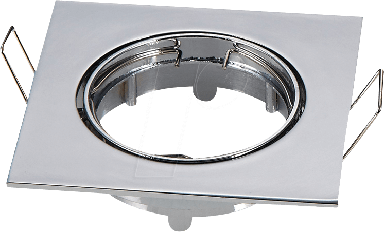 VT-3592 - Deckeneinbauring, quadratisch, schwenkbar