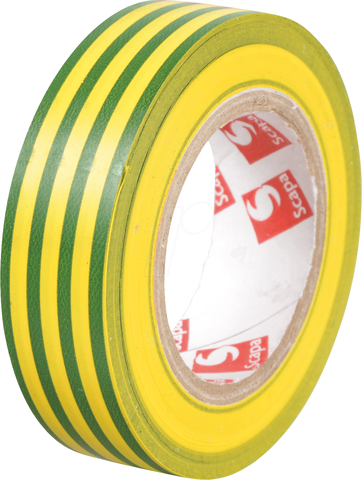 ISOBAND GNGE - VDE-Isolierband, 10 m, Breite: 15 mm, grün/gelb