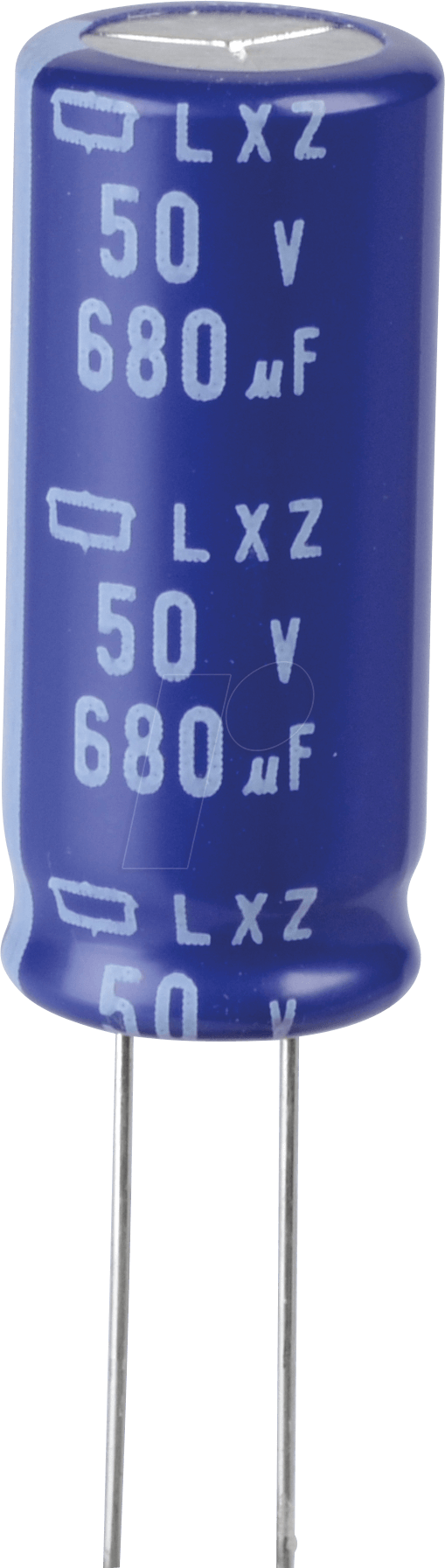 Thumbnail - RAD LXZ 50/680 - Elko radial, 680 µF, 50 V, 105°, Low ESR, 12,5 x 30 mm, RM 5