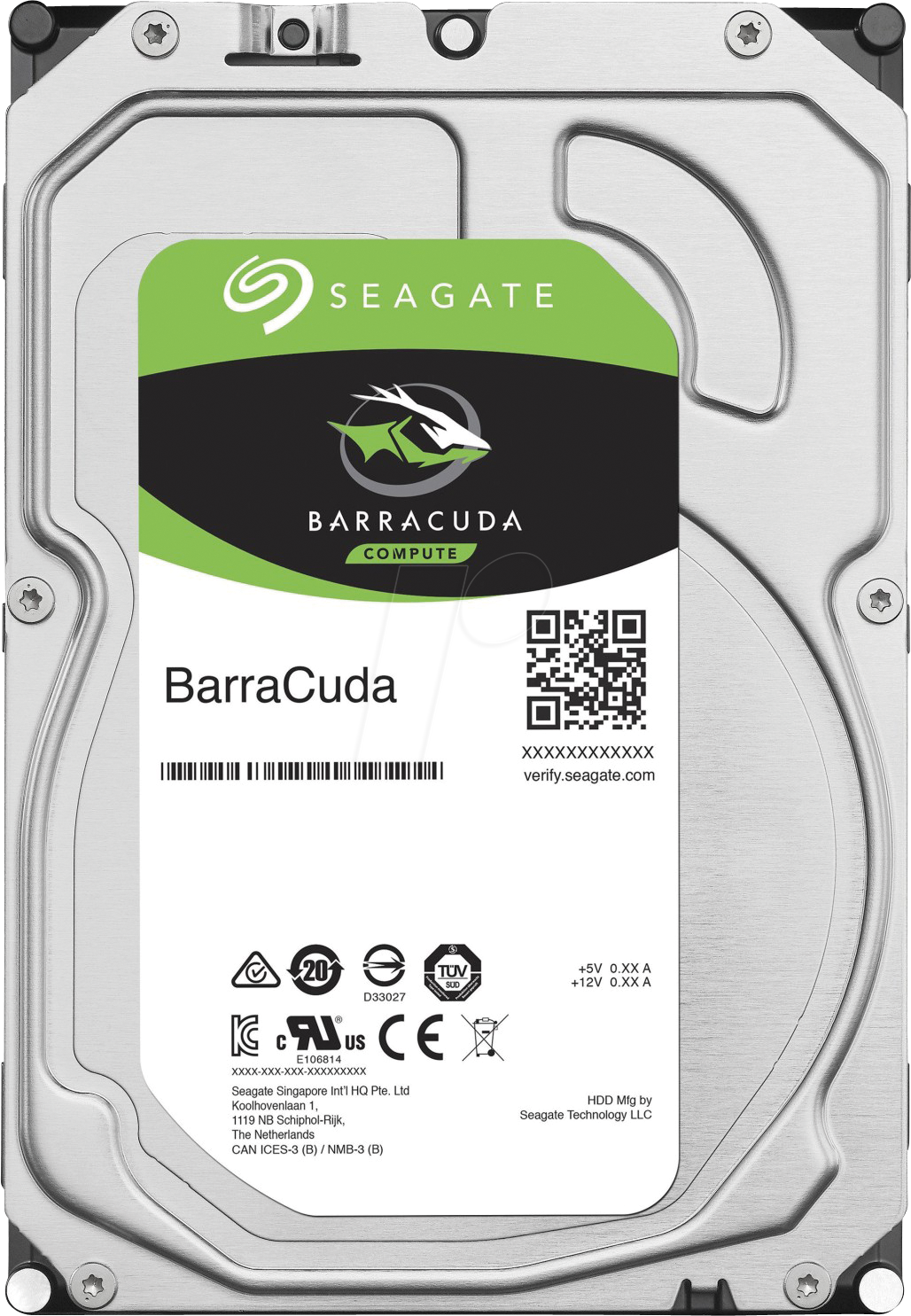 ST1000DM014 - 1TB Festplatte Seagate BarraCuda - Desktop